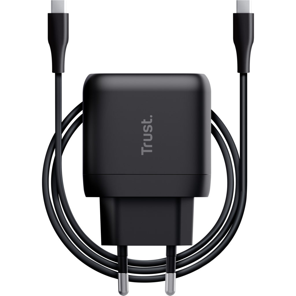 Зарядний пристрій Trust Maxo 45W USB-C PD black (24816_TRUST) - зображення 6