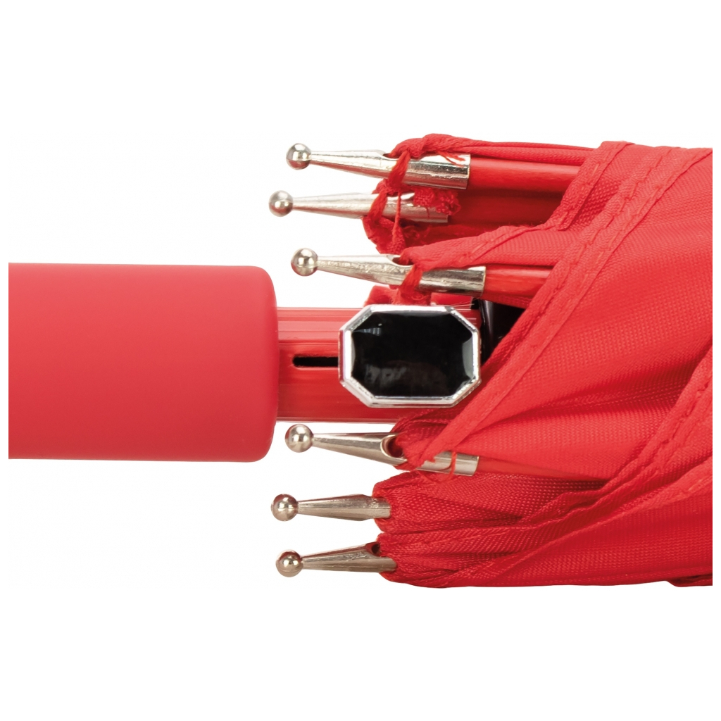 Парасоля Economix Promo City тростина автомат, червоний (E98408) - зображення 5