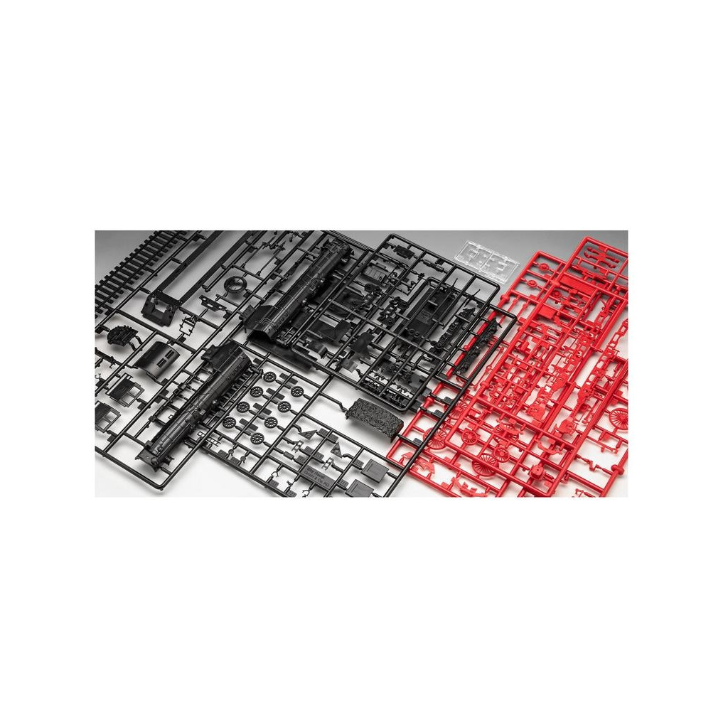 Збірна модель Revell Експрес локомотив BR02 з тендером 2'2'T30 рівень 4 масштаб 1:87 (RVL-02171) - зображення 9