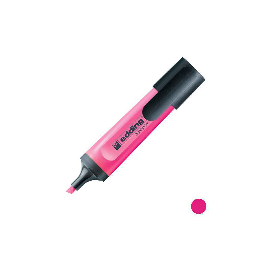 Маркер Edding текстовий Highlighter 2-5 мм Рожевий (e-345/09) - зображення 2