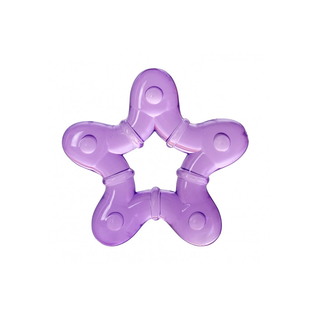Прорізувач Baby Team з гелем (4005_фіолетова зірочка) - зображення 1
