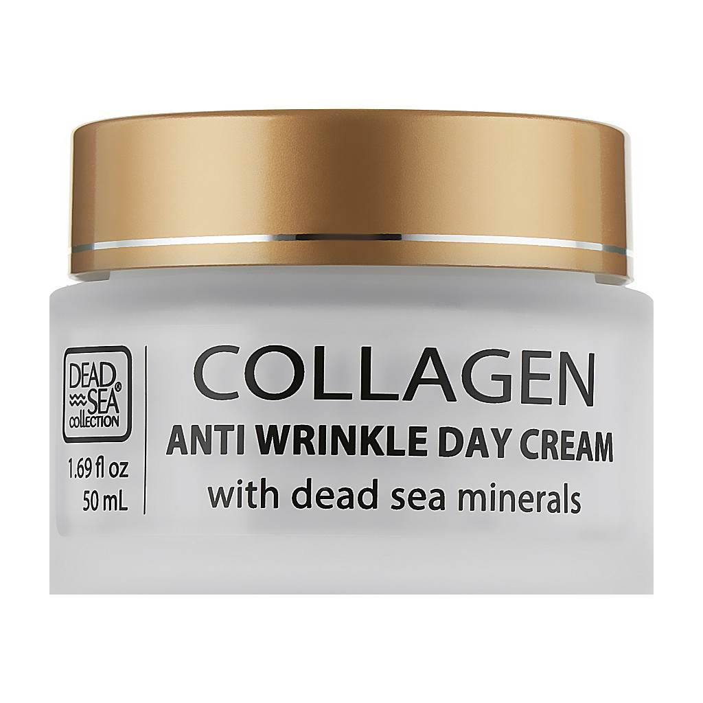 Крем для обличчя Dead Sea Collection денний проти зморшок з колагеном та мін. Мертвого моря 50 мл (7290107428835) - зображення 2