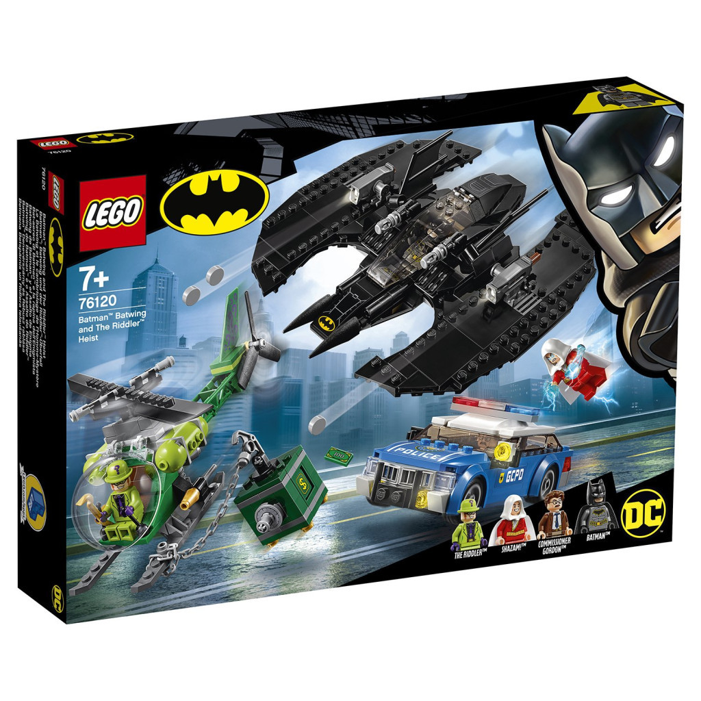 Конструктор LEGO Super Heroes DC Беткрило Бетмена та пограбування Загадника (76120) - зображення 1
