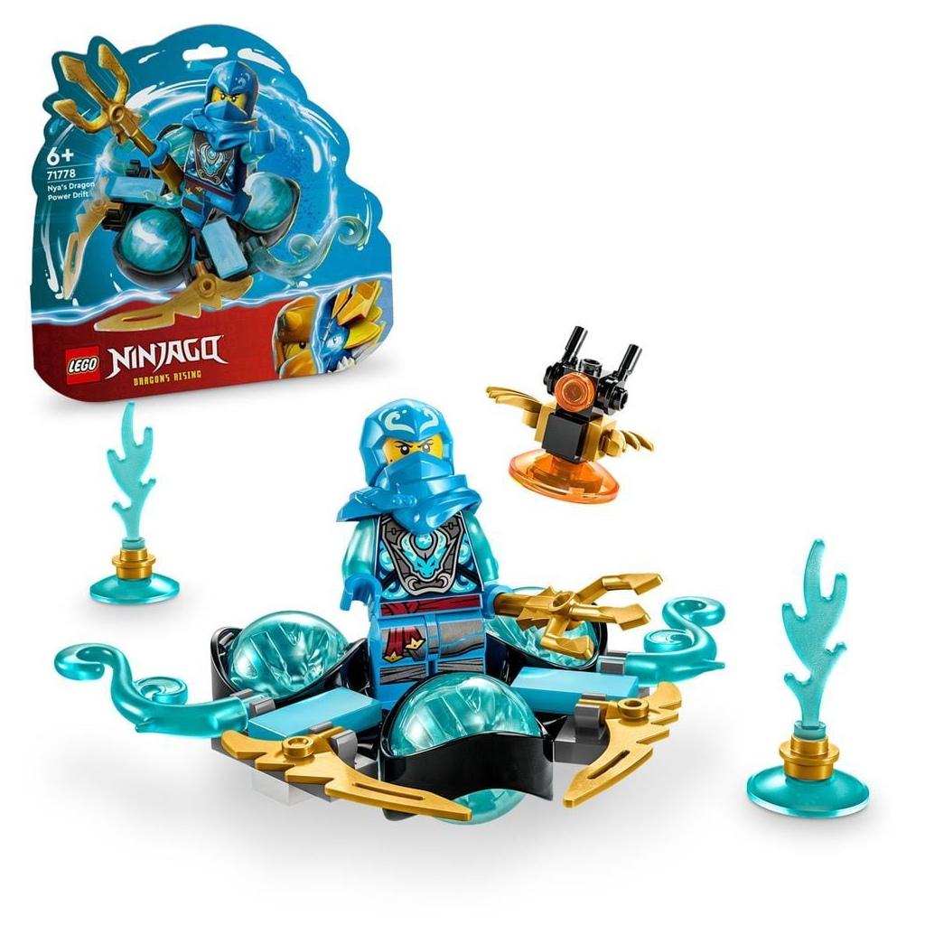 Конструктор LEGO Ninjago Суперсила дракона Нії дрейф спін-джитсу 57 деталей (71778) - зображення 8