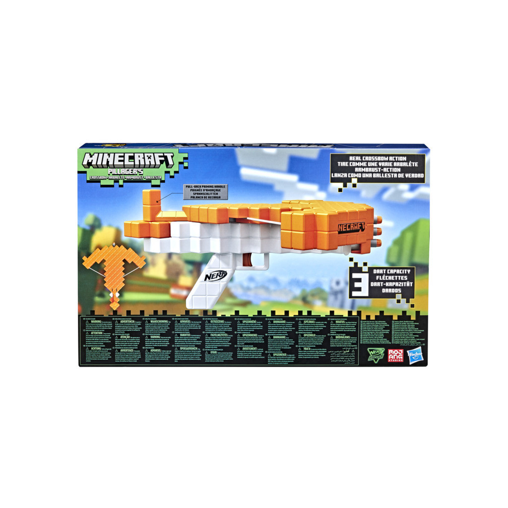 Іграшкова зброя Hasbro Nerf Minecraft Pillager (F4415) - зображення 4