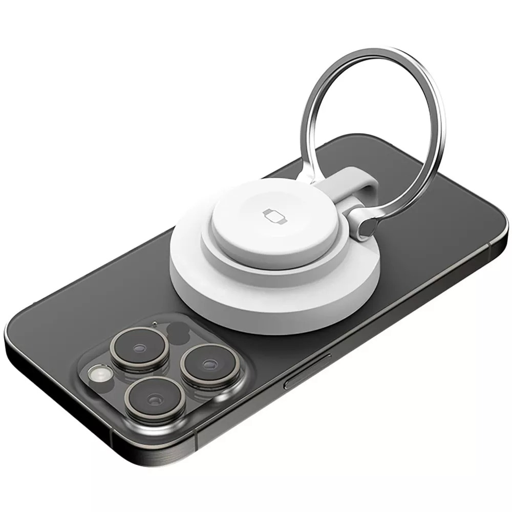 Бездротовий зарядний пристрій Proove Knocker 2 in 1 Qi2 15W White (WSPK15012002) - picture 11