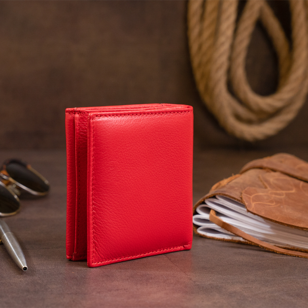 Гаманець ST Leather Червоний (19259) - зображення 9