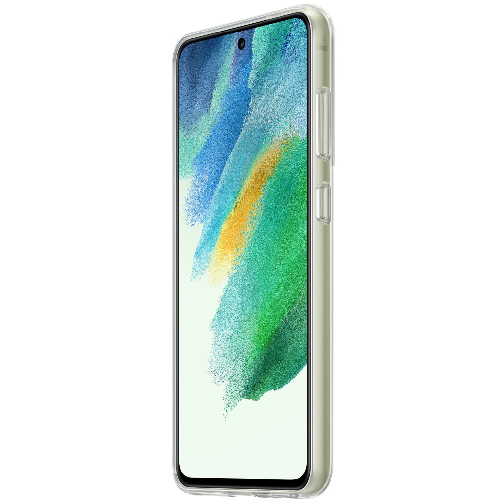 Чохол до мобільного телефона Samsung Premium Clear Cover Galaxy S21 FE (G990) Transparent (EF-QG990CTEGRU) - зображення 3