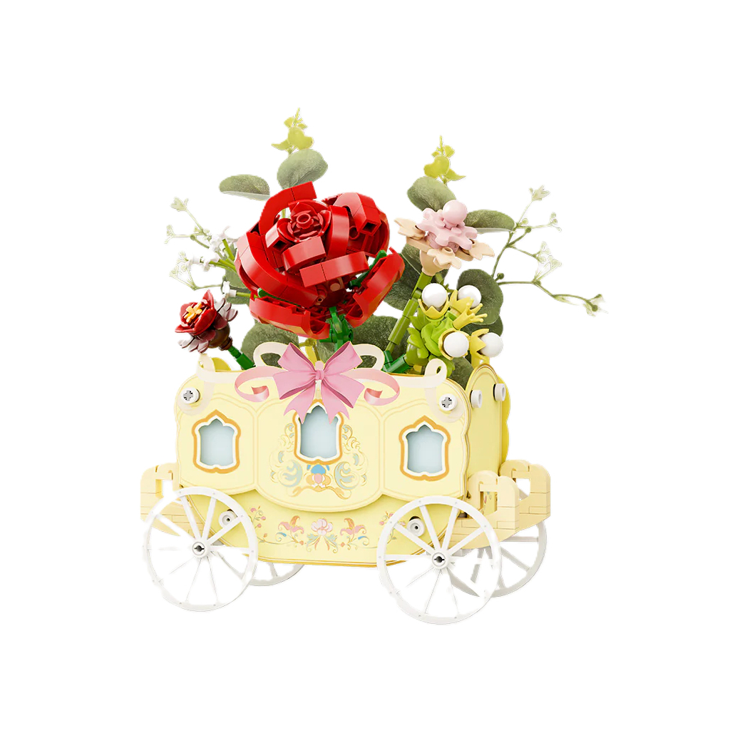 Конструктор Pantasy Original - Flower Cart Кошик із трояндами (15027) - зображення 1