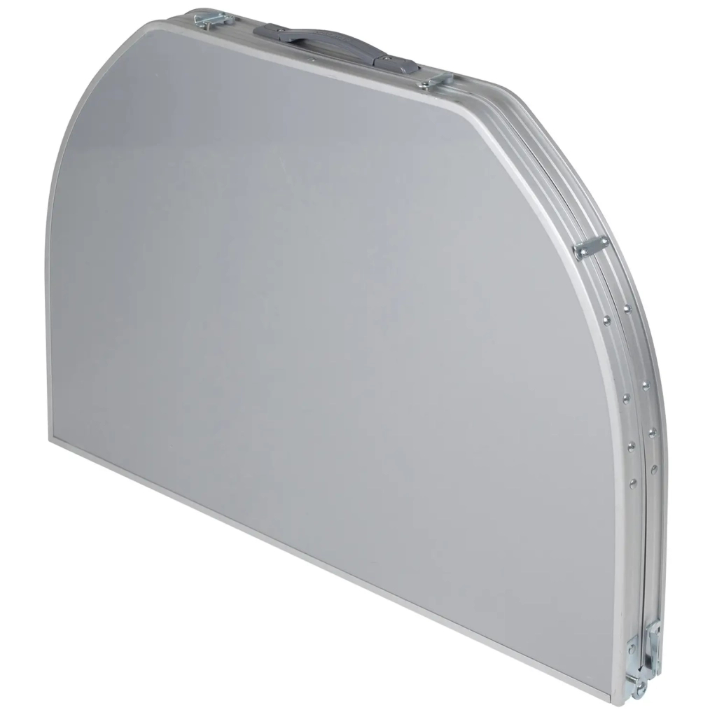 Туристичний стіл Bo-Camp Premium Oval 150x80 cm Grey (1404405) - зображення 5
