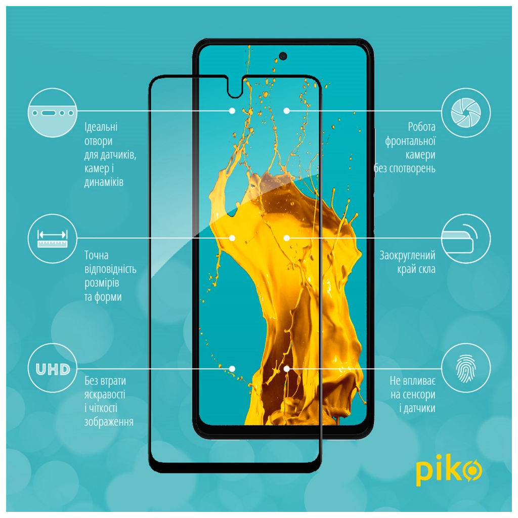 Скло захисне Piko Full Glue Infinix Note 10 Pro 2022 (1283126529047) - зображення 3