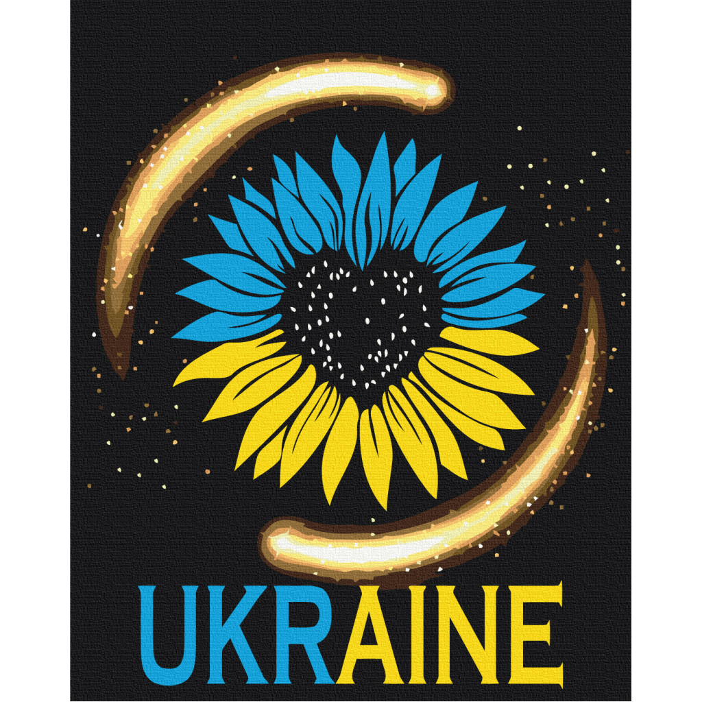 Картина по номерам ZiBi Моя Україна-мій всесвіт 40*50 см (ZB.64073) - зображення 1