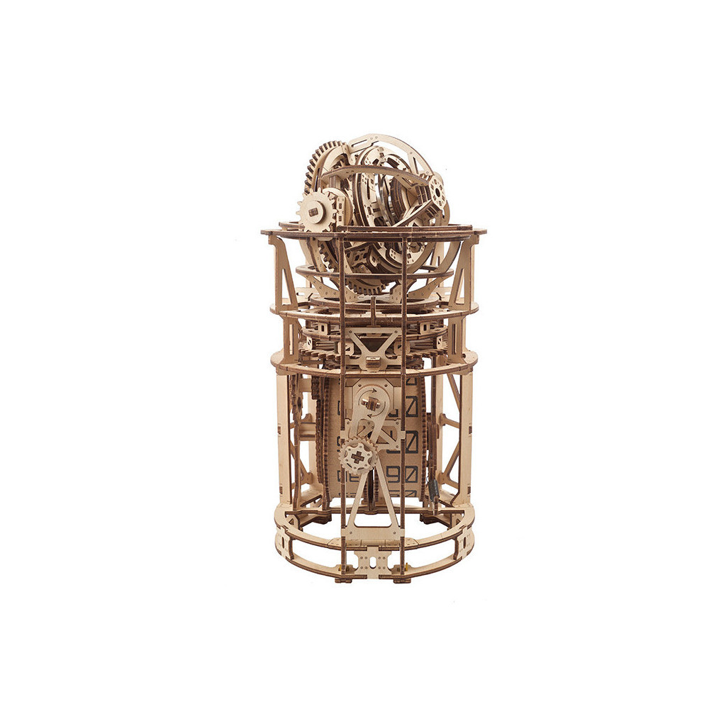Конструктор Ugears Астроном. Настільний годинник із турбійоном (70162) - зображення 5