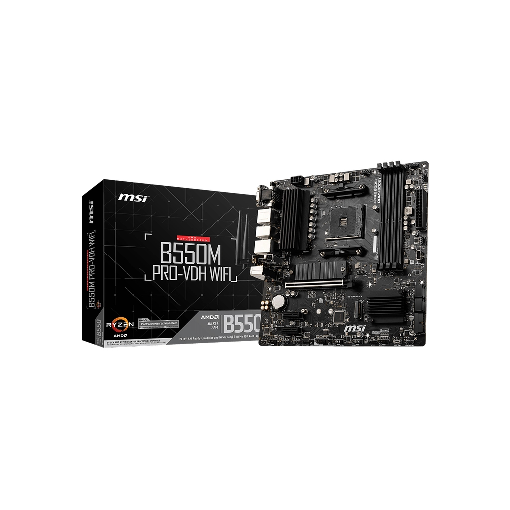 Материнська плата MSI B550M PRO-VDH WIFI - зображення 2