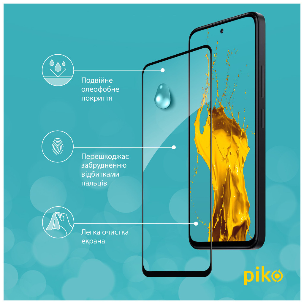 Скло захисне Piko Full Glue Xiaomi Redmi 12 (1283126573248) - зображення 4
