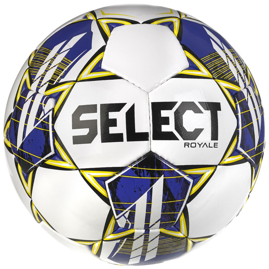 М'яч футбольний Select Royale FIFA v23 білий, фіолетовий Уні 5 (5703543315857) - зображення 1