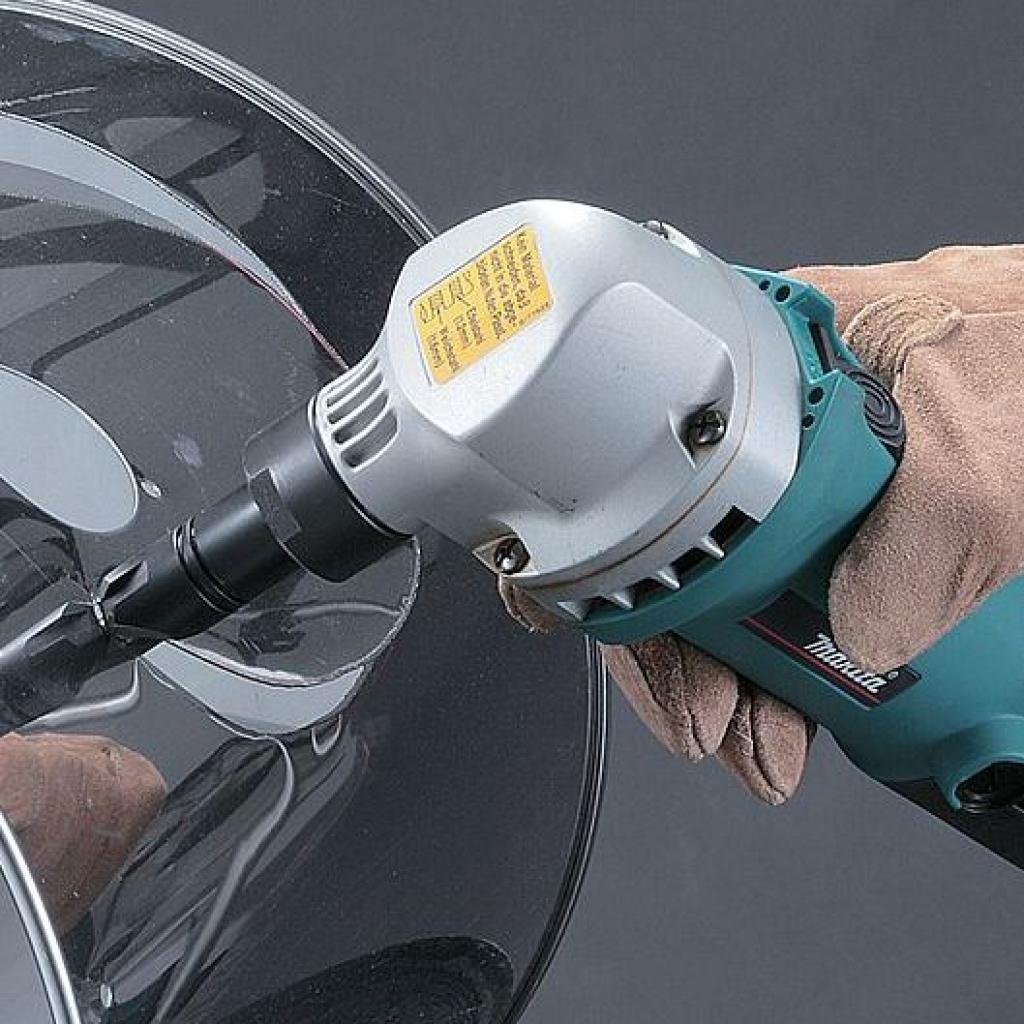 Ножиці по металу електричні Makita висічні JN1601 (JN1601) - изображение 3