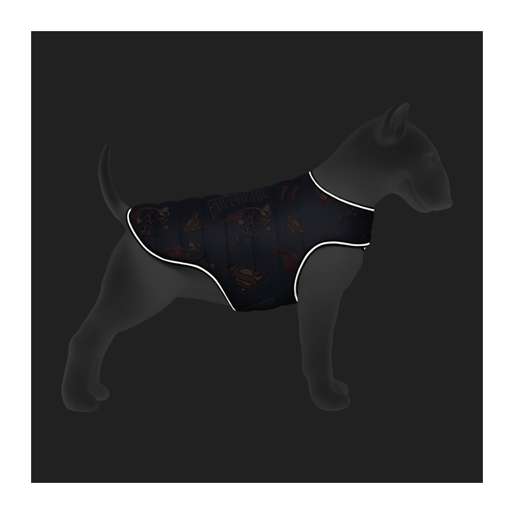 Курточка для тварин WAUDOG Clothes "Сила Супермена" M (504-1079) - зображення 4