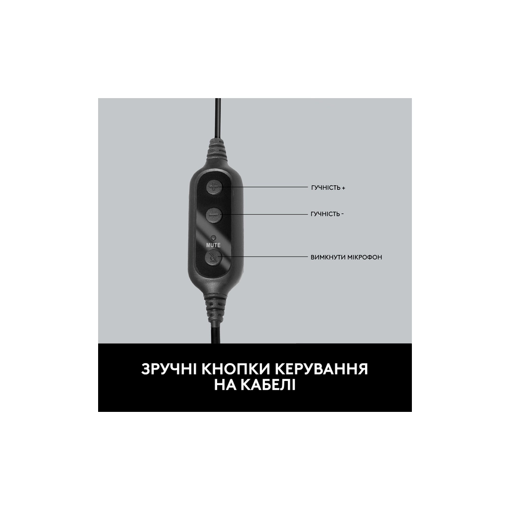 Навушники Logitech PC 960 Stereo Headset USB (981-000100) - зображення 4