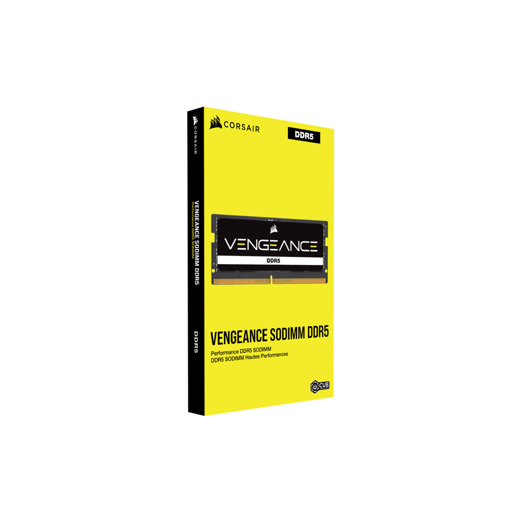 Модуль пам'яті для ноутбука SoDIMM DDR5 16GB 4800 MHz Vengeance Corsair (CMSX16GX5M1A4800C40) - изображение 4