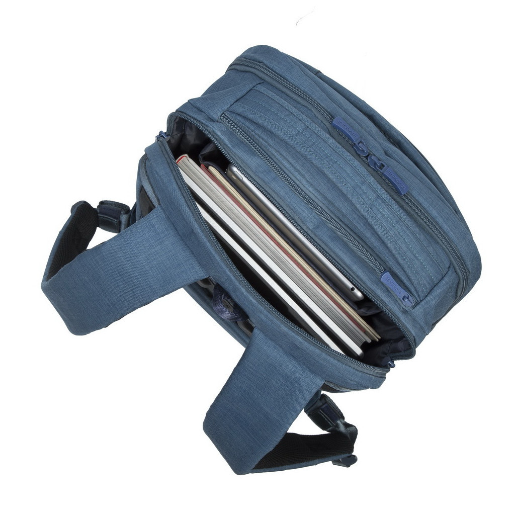 Рюкзак для ноутбука RivaCase 17.3" 8365 Blue (8365Blue) - изображение 8