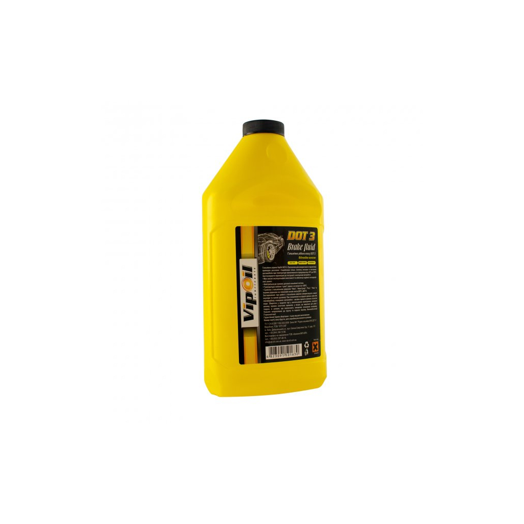 Гальмівна рідина VIPOIL DOT3 780 г (701354) - зображення 1