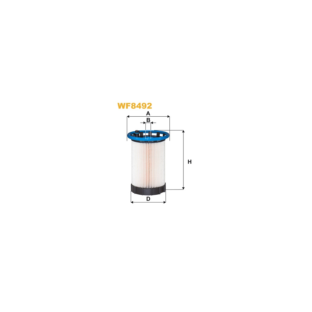 Фільтр паливний Wixfiltron WF8492 - зображення 1