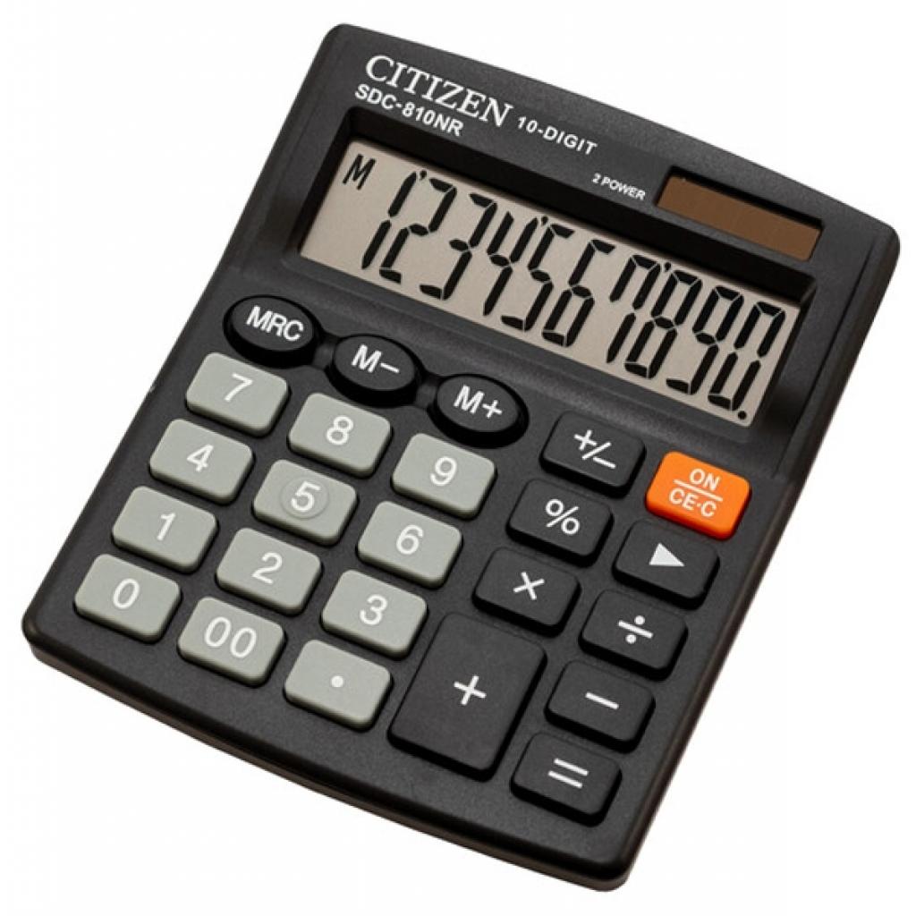 Калькулятор Citizen SDC-810NR - изображение 2