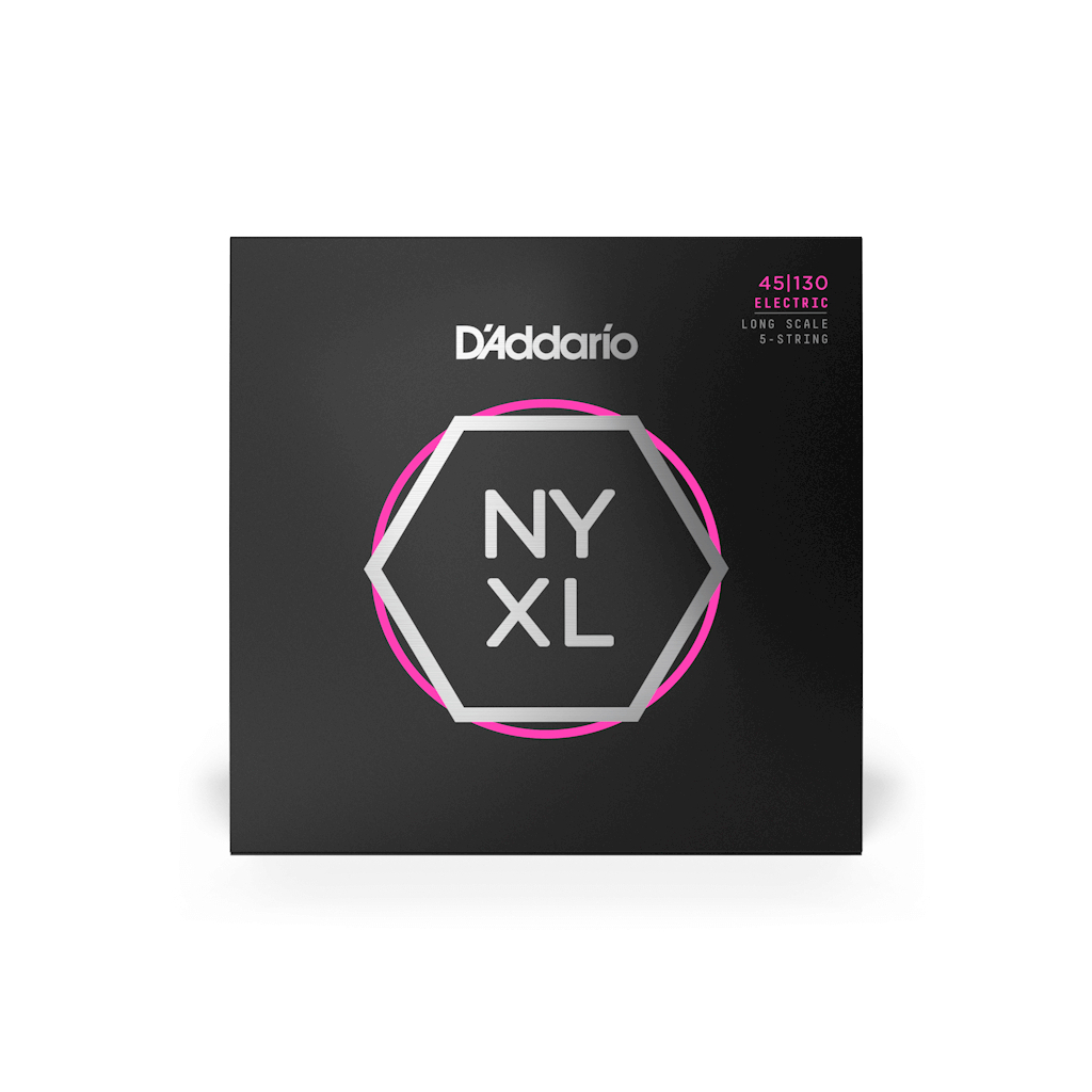 Струни для гітари D'Addario NYXL Regular Light 5-String (45-130) (NYXL45130) - зображення 1