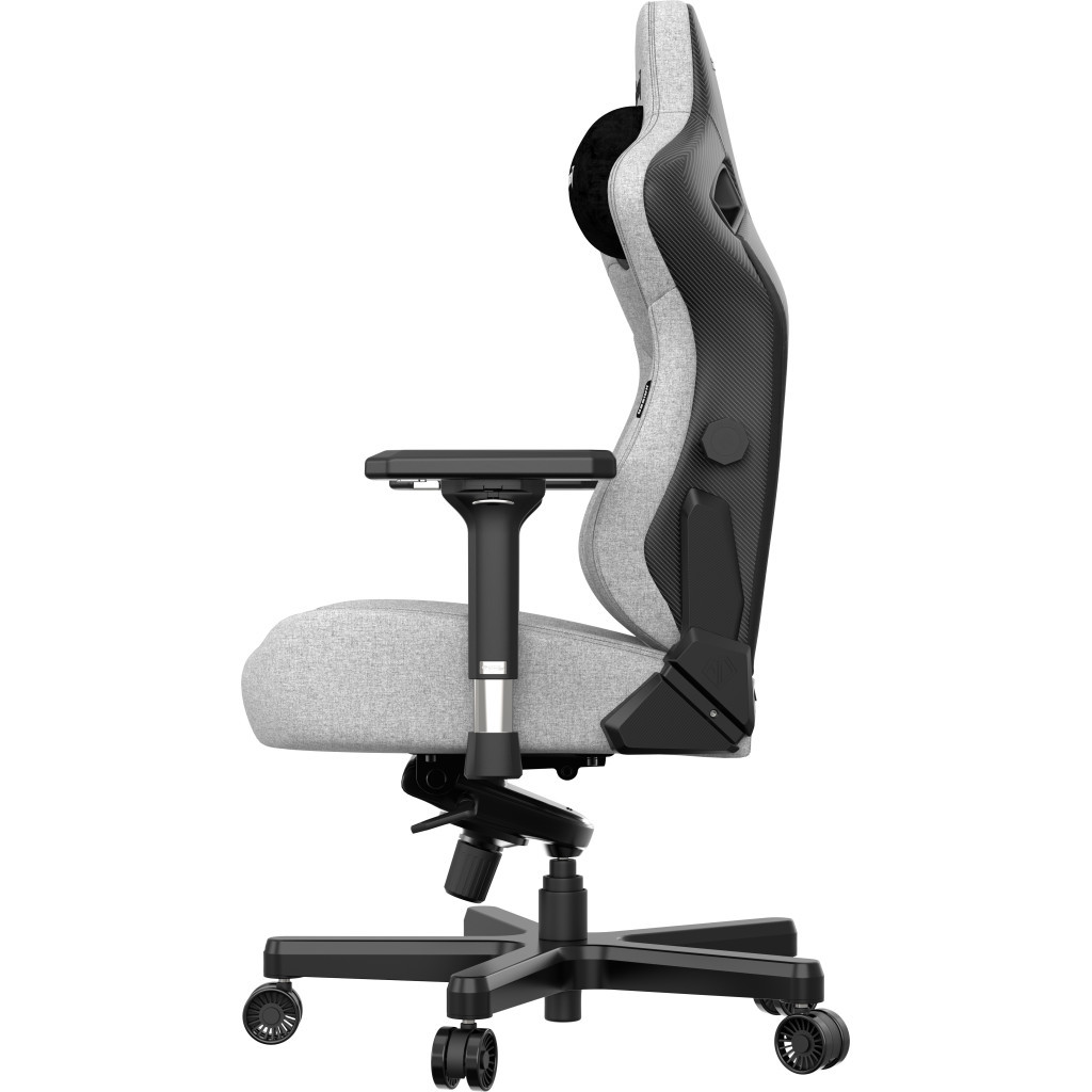 Крісло ігрове Anda Seat Kaiser 3 Fabric Size XL Grey (AD12YDC-XL-01-G-PV/F) - зображення 5