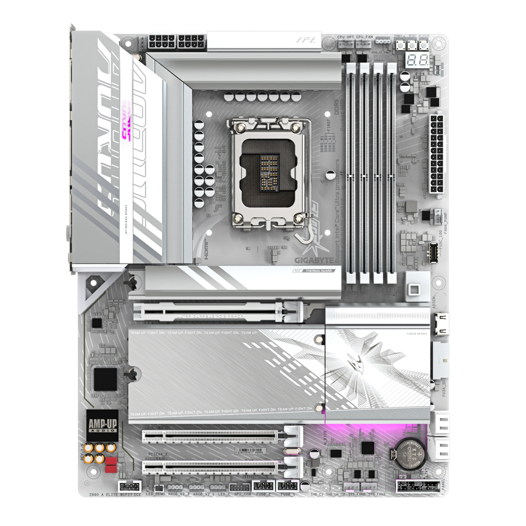 Материнська плата GIGABYTE Z890 AORUS ELITE WIFI7 ICE - зображення 1