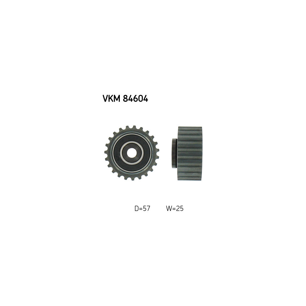Ролик натягувача ременя SKF VKM 84604 - зображення 1