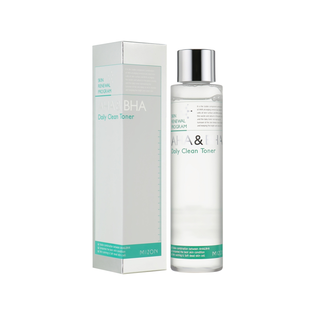 Тонік для обличчя Mizon AHA & BHA Daily Clean Toner 150 мл (8809663751838) - изображение 1