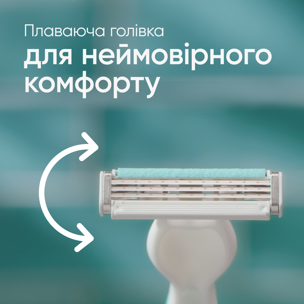 Бритва Gillette Venus 3 Sensitive 6 шт. (7702018487158) - зображення 5