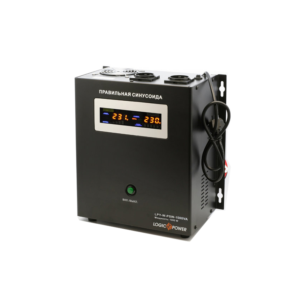 Пристрій безперебійного живлення LogicPower LPY- W - PSW-1500VA+ (4145) - зображення 1