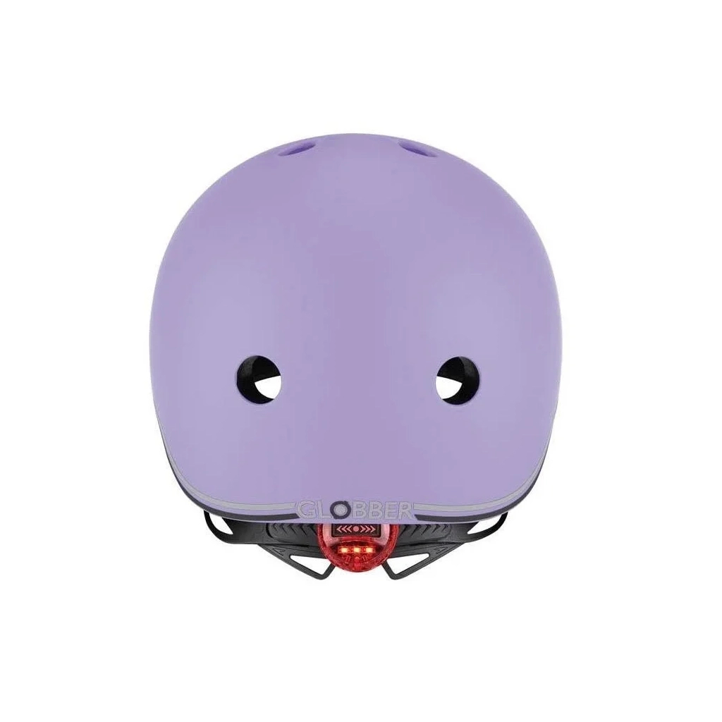 Шолом Globber Go up lights 45-51см лавандовий, з ліхтариком (506-103) - изображение 4