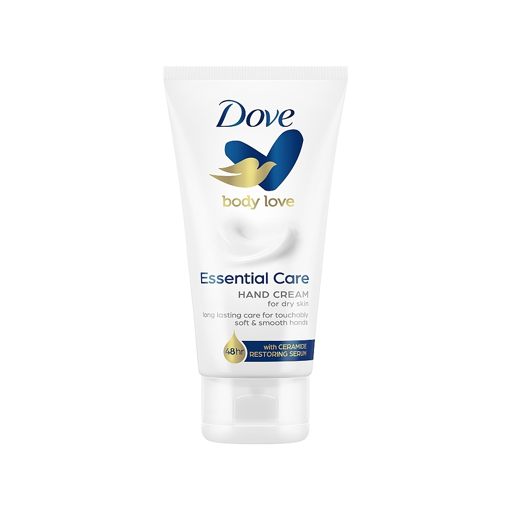 Крем для рук Dove Основний догляд 75 мл (8710847963469) - зображення 1