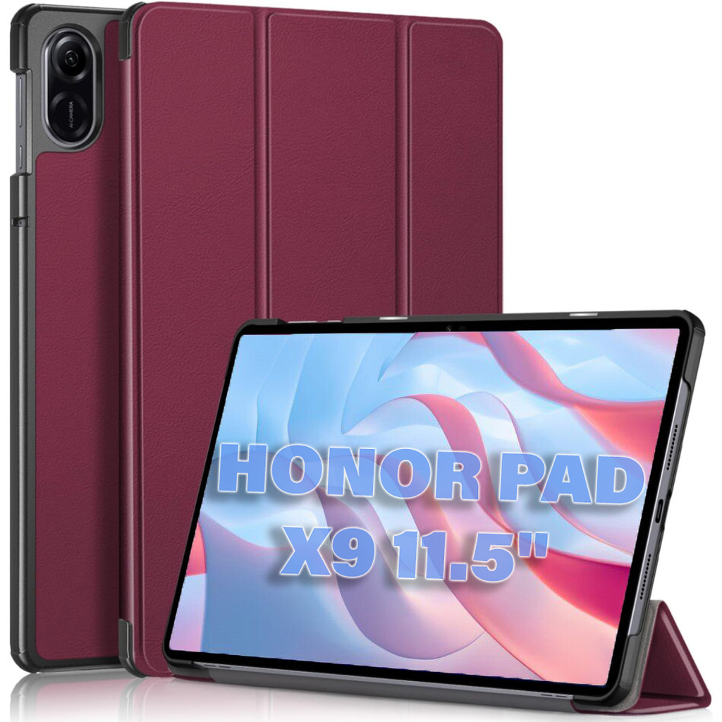 Чохол до планшета BeCover Smart Case Honor Pad X9 11.5" Red Wine (711082) - зображення 1