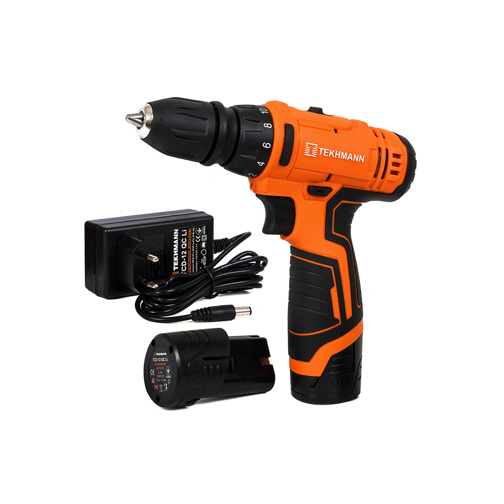 Шуруповерт Tekhmann TCD-12 QC Li (847983) - зображення 4