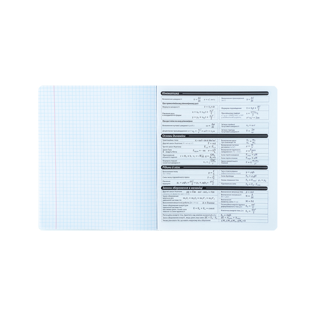 Зошит Kite предметний Cyber 48 аркуші, клітинка, фізика (K25-240-22) - зображення 5