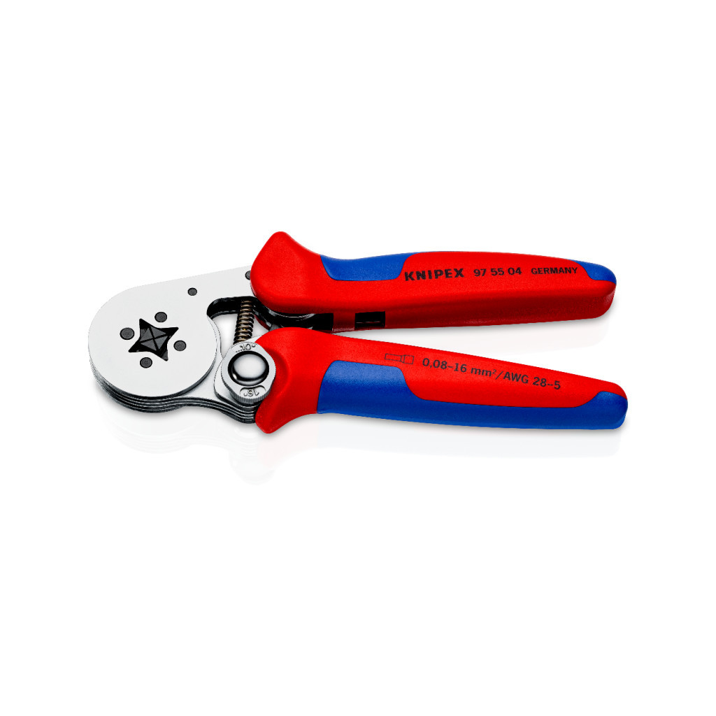 Затиск для клем KNIPEX для контактних гільз, квадратний обжим (97 55 04) - зображення 2