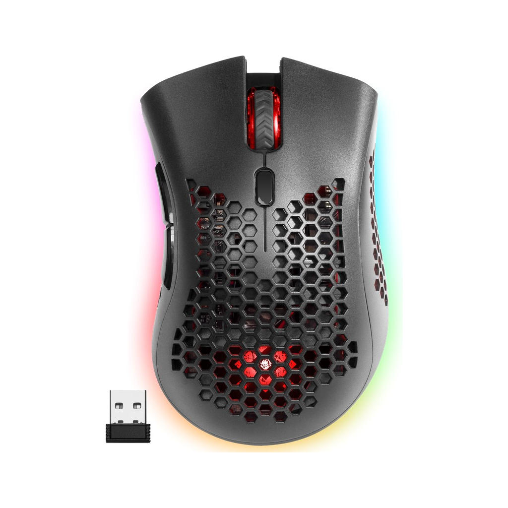 Мишка Defender Warlock GM-709L RGB Wireless Black (52709) - зображення 1