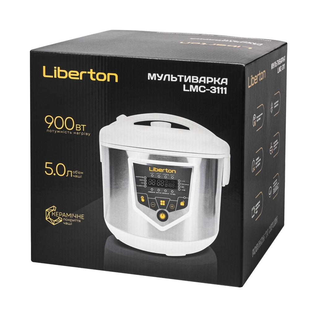 Мультиварка Liberton LMC-3111 - зображення 9
