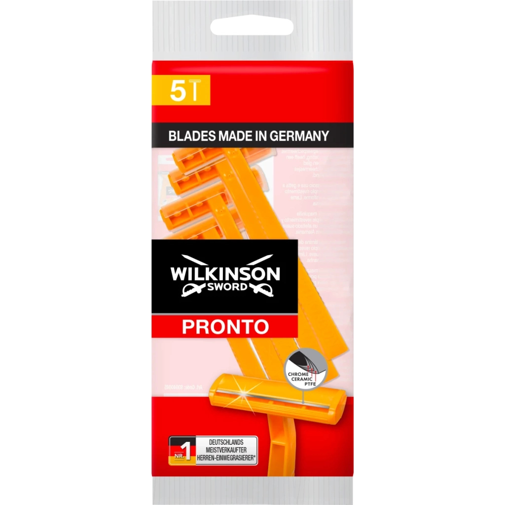 Бритва Wilkinson Sword Pronto 5 шт. (4027800080106/4027800080137) - зображення 1