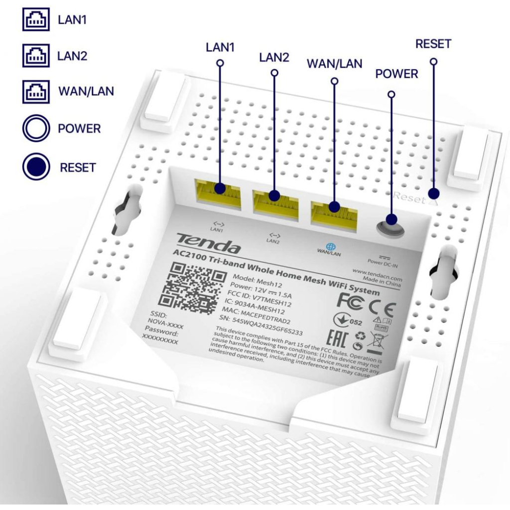 Маршрутизатор Tenda MW12-KIT-3 - зображення 5