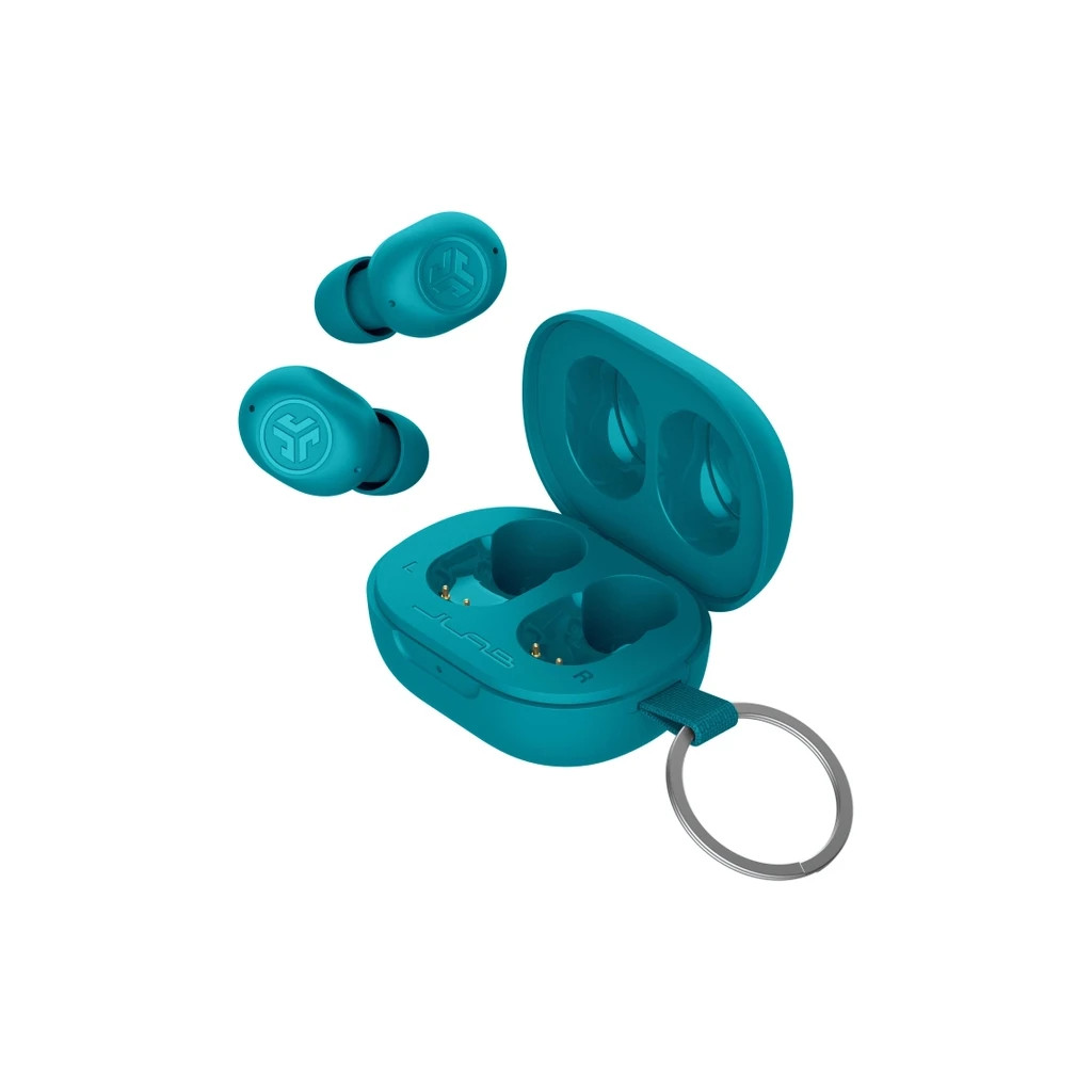 Навушники Jlab JBuds Mini Aqua Teal (IEUEBJBMINIRAQUA124) - зображення 1