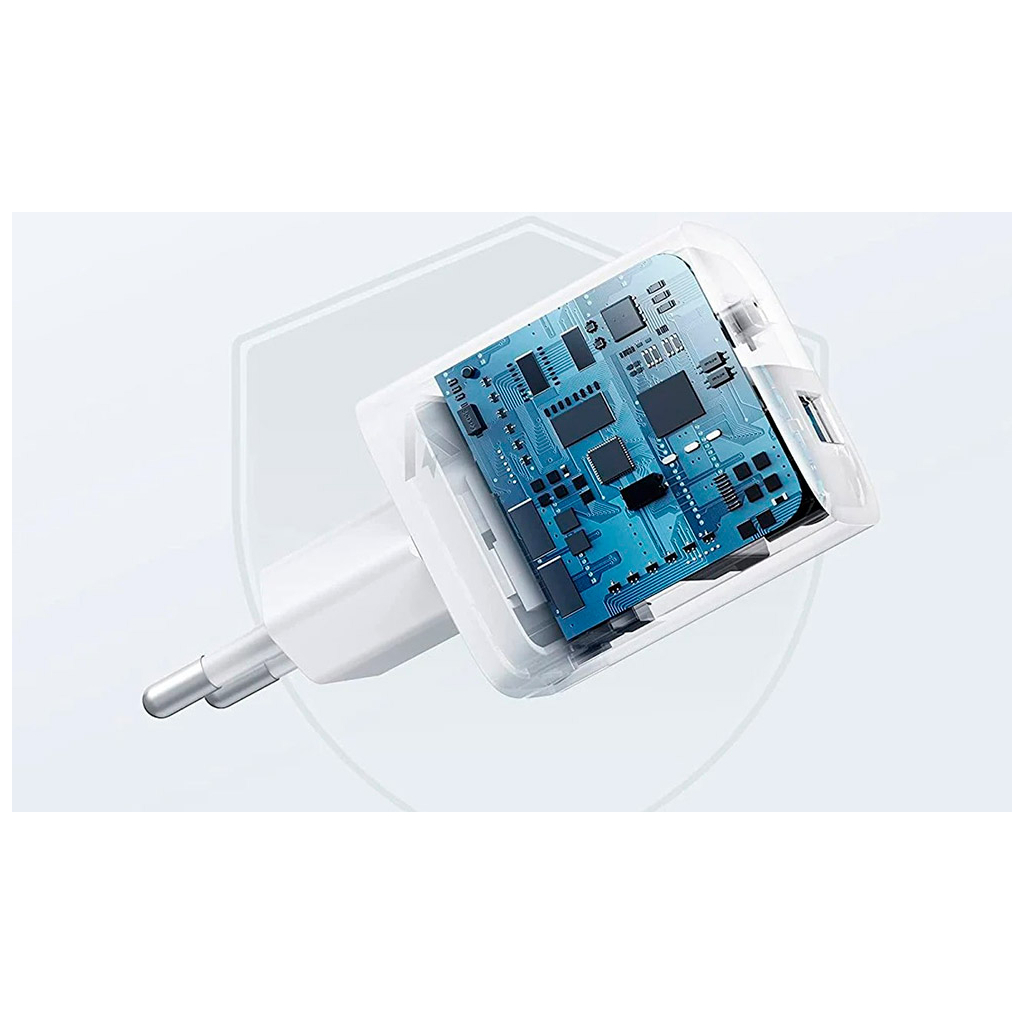 Зарядний пристрій Anker PowerPort 323 33W USB-C + USB-C White (A2331G21) - зображення 2