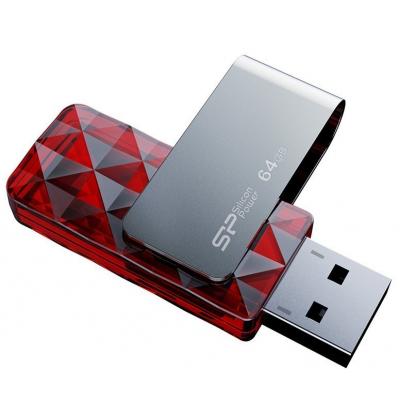 USB флеш накопичувач Silicon Power 64GB Ultima U30 Red USB 2.0 (SP064GBUF2U30V1R) - зображення 4