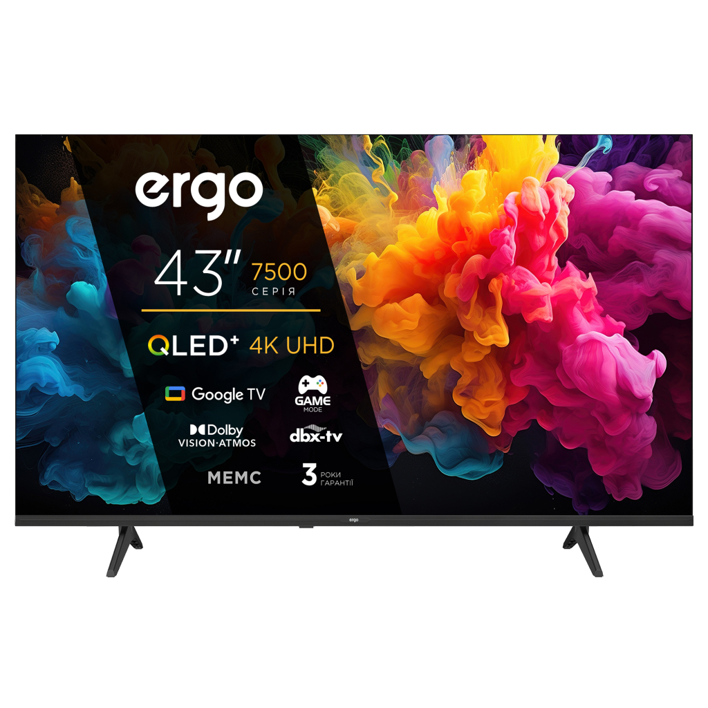 Телевізор Ergo 43JUQ7500 - зображення 1