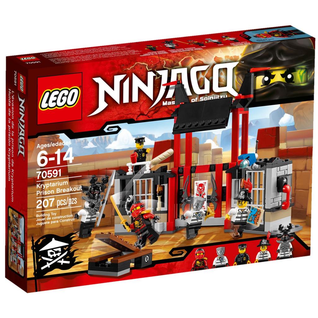 Конструктор LEGO Ninjago Втеча з в'язниці Криптаріум (70591) - зображення 1